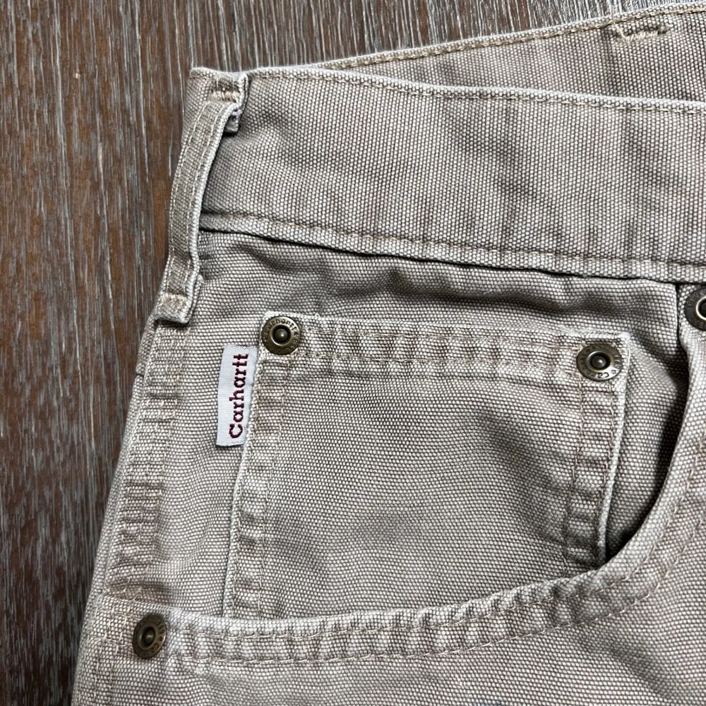 Carhartt‎ B159 Mens Tan Loose Fit Carpenter Work Pants Size 40x30